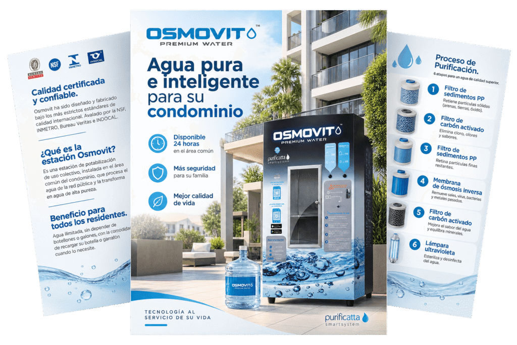 folleto para condominios osmovit